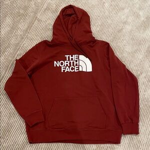 The North Face Men's rust  color Hoodie